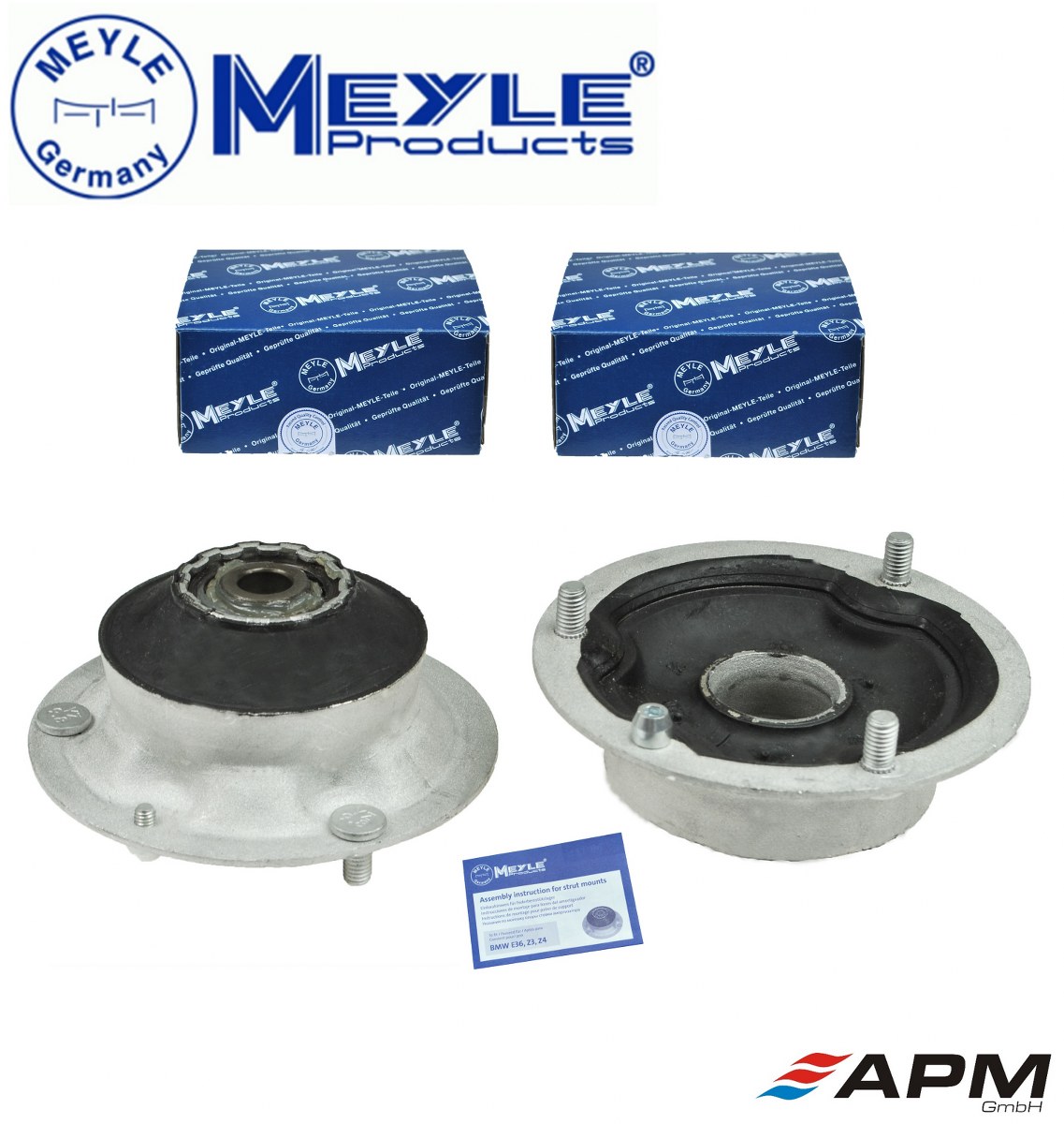 2x Bilstein Federbeinlager Domlager vorne BMW 3er E36 Z3